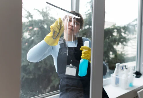 Nettoyage de vitres intérieures et extérieures à Paray-le-Frésil